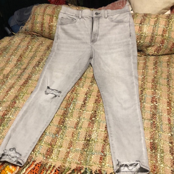 Express Mid Rise Skinny Stretch